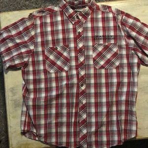 Shirt sleeve button down